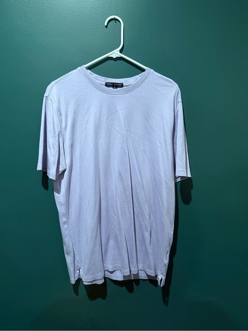 Robert Barakett Men’s Light Lavender Crewneck Tee